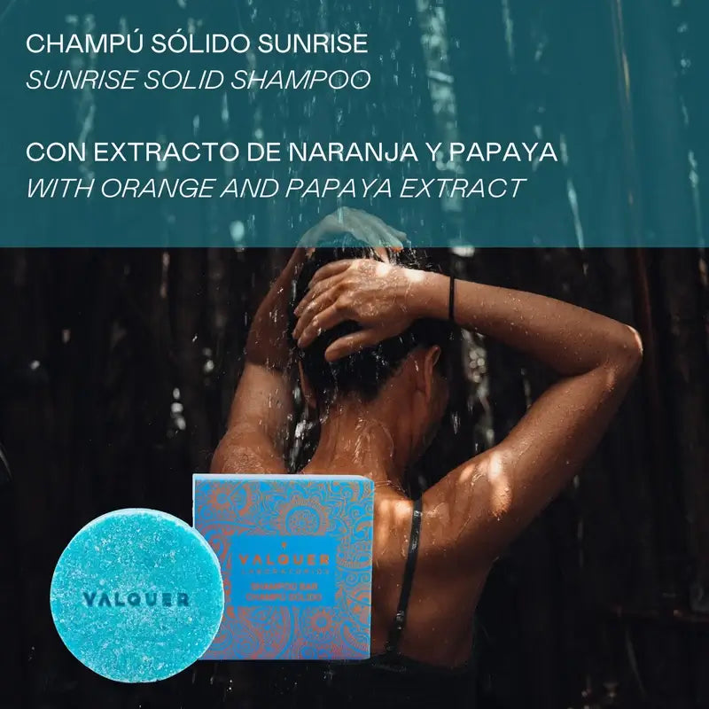 Valquer Haarpflege Sunrise Festes Shampoo, 50 gr