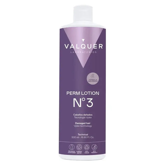 Valquer Dauerwellenflüssigkeit Nº3 (geschädigtes Haar) , 500 ml