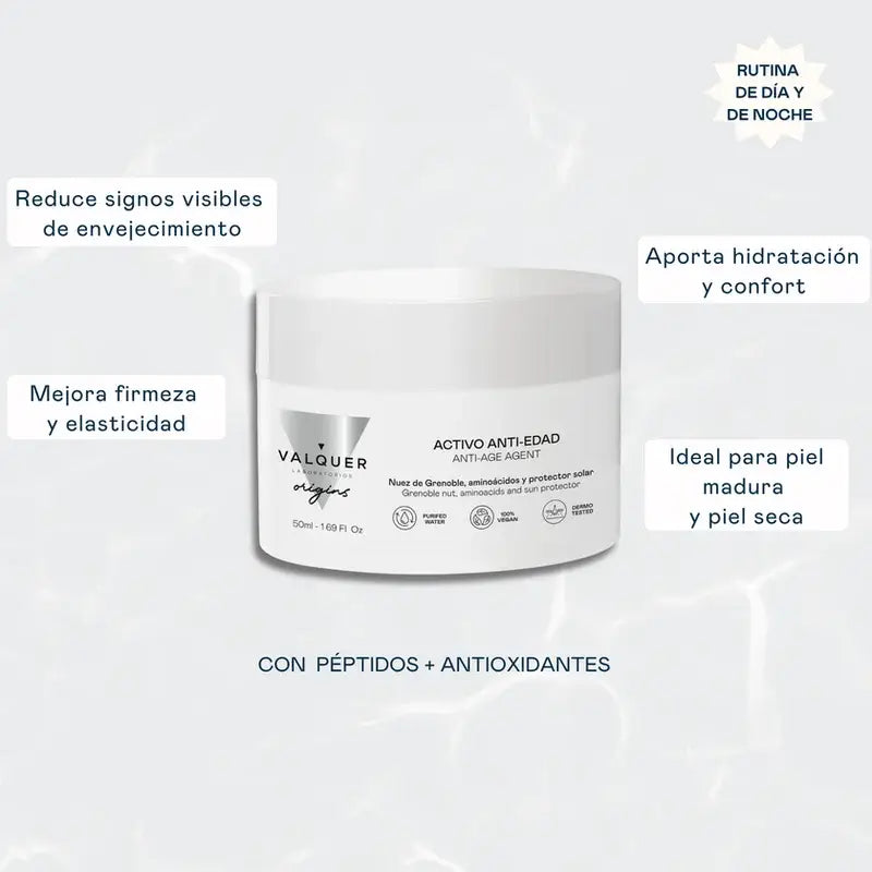 Valquer Origins Anti-Aging-Aktiv, 50 ml