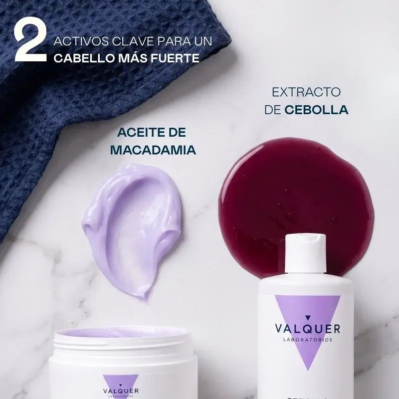 Set aus Shampoo und Zwiebel-Haarkur