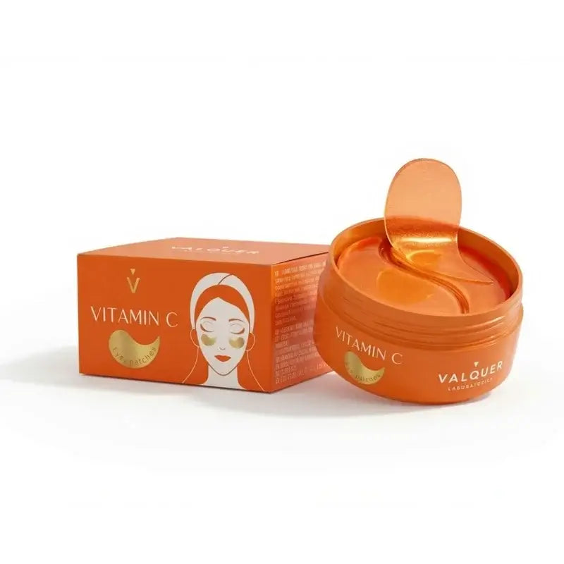 Valquer Hydrogel-Augenpads mit Vitamin C, 60 Stück