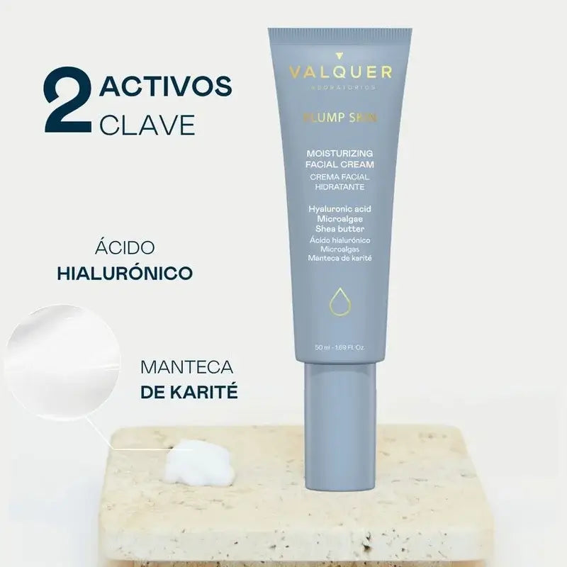 Valquer Plump Skin Feuchtigkeitsspendende Gesichtscreme, 50 ml