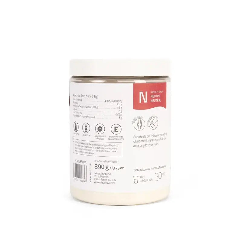 Colagenova Basic Hydrolysiertes Kollagen 30 Tage, 390 Gr