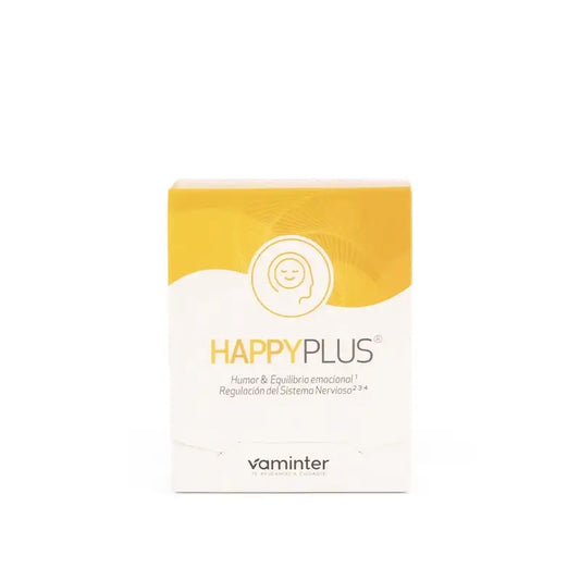 Vaminter Happy Plus Safran + Scutellaria + Mg Emotionales Gleichgewicht, 60 Kapseln