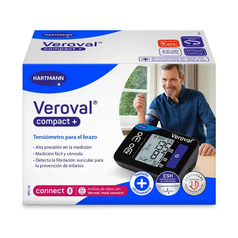 Veroval Compact+ Oberarm-Blutdruckmessgerät, 1 Stück