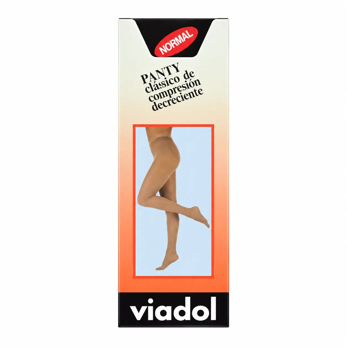 Viadol Strumpfhosen Normal Beige Damengröße