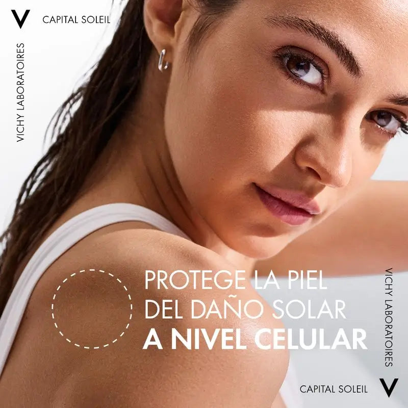 Vichy Capital Soleil Schützende Sonnencreme Sonnenschutz SPF 50 Radiance, 200 ml