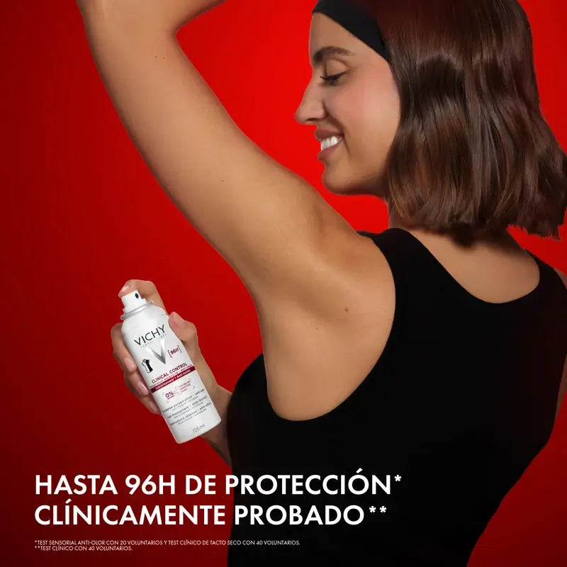 Vichy Clinical Control 96h Antitranspirant-Spray für Frauen, 125 ml