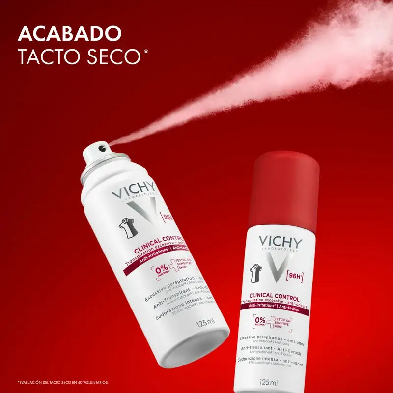 Vichy Clinical Control 96h Antitranspirant-Spray für Frauen, 125 ml