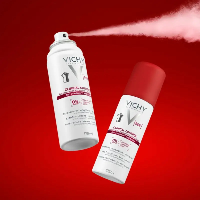 Vichy Clinical Control 96h Antitranspirant-Spray für Frauen, 125 ml