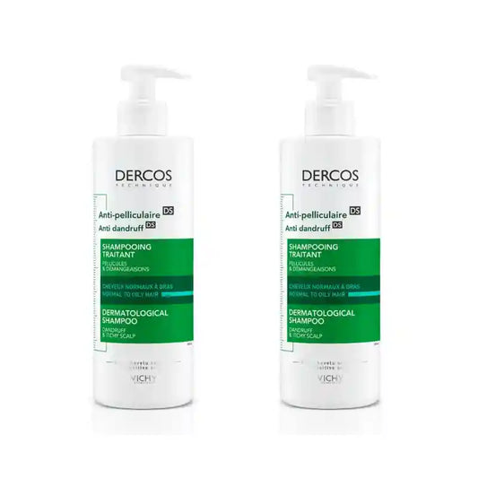 Vichy Dercos Technique Anti-Ölige Schuppen Shampoo, 2X390 Ml