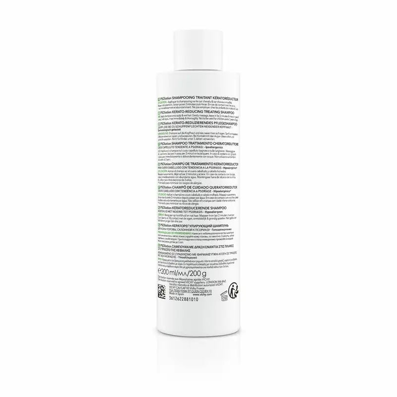 Vichy Dercos Psolution Shampoo gegen Schuppen und Juckreiz, 200 ml