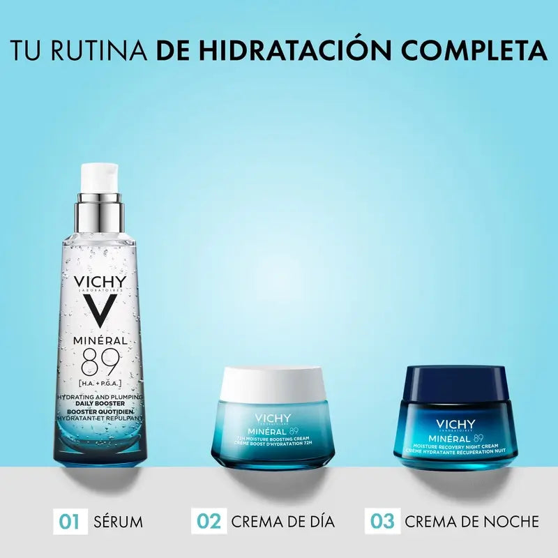 Vichy Minéral 89 Intensive Feuchtigkeitspflege Gesicht 75 ml