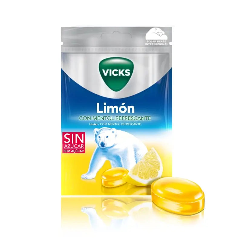 Vicks Bonbons Zitrone , 72 Gramm