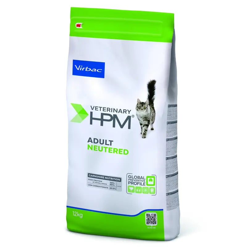 Virbac Hpm Feline Adult Neutered 12Kg, Katzenfutter