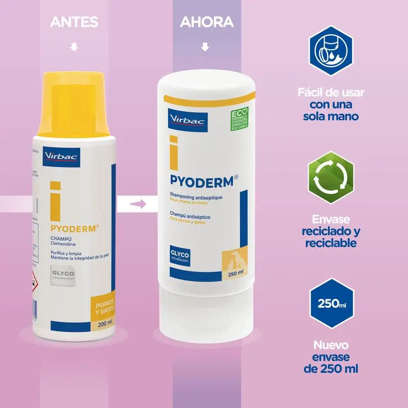 Virbac Pyoderm Shampoo 200 ml