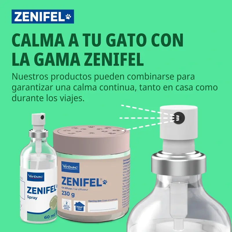 Virbac Zenifel Spray Katzen, 60Ml