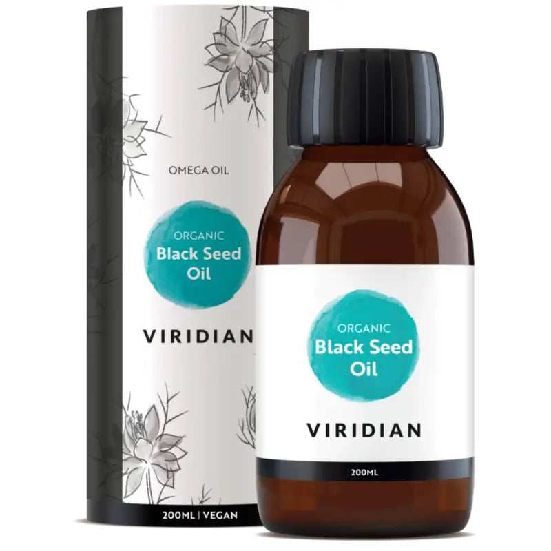 Viridian Nahrungsergänzungsöle Bio-Schwarzkümmelöl, 200 ml