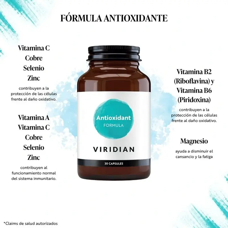 Viridian Antioxidans Formel 30Caps.