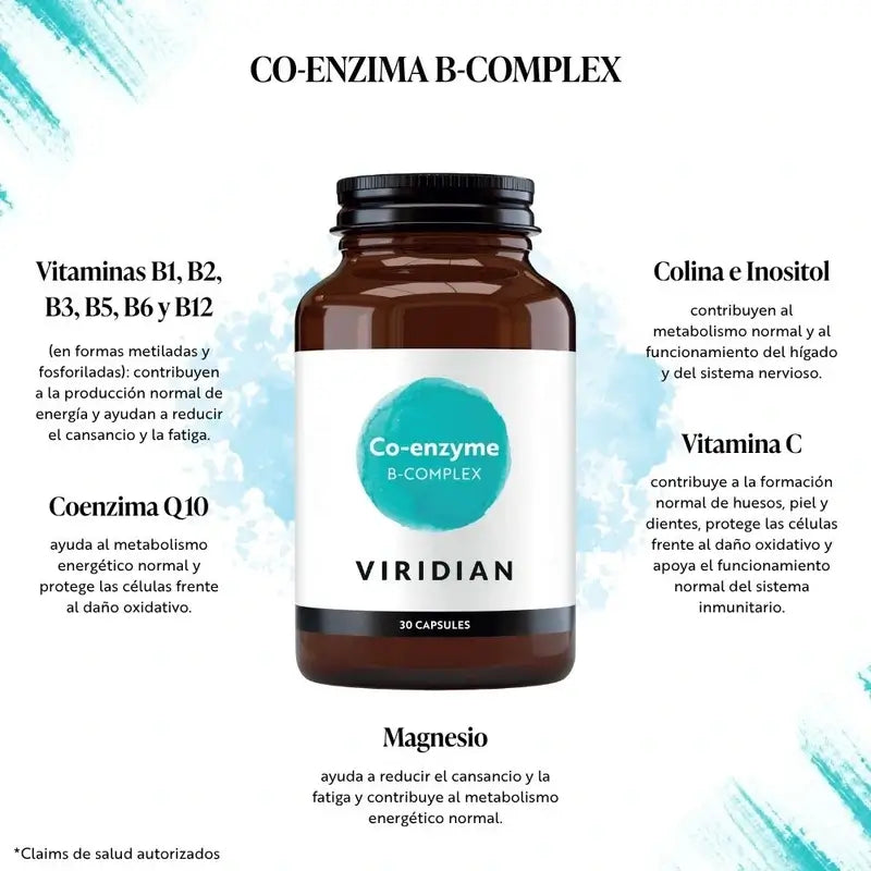 Viridian Coenzym B-Komplex 30Cap.Veg.