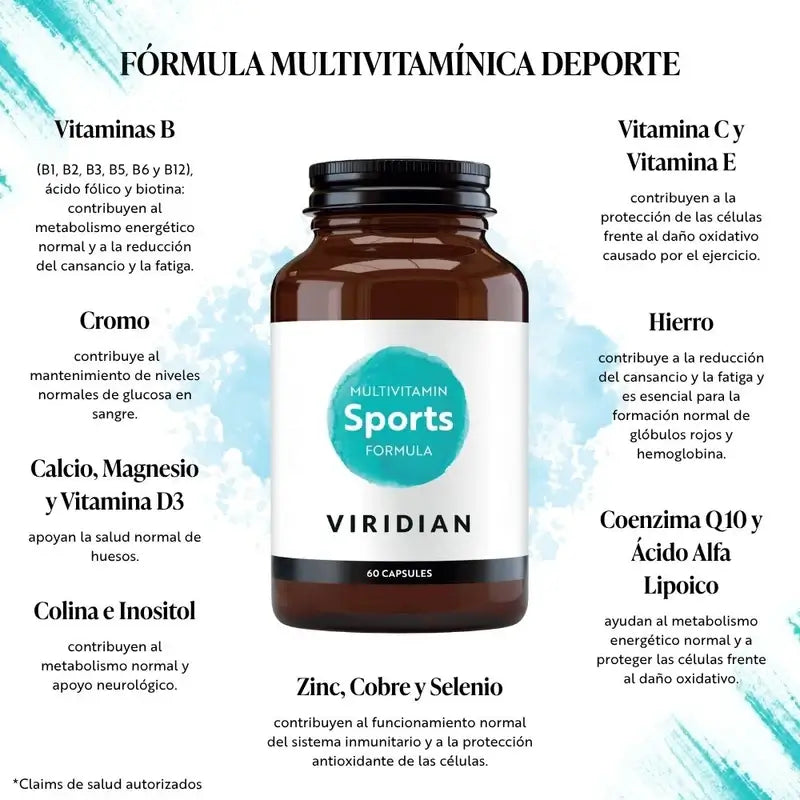 Viridian Sport Multi 60Cap.Veg.