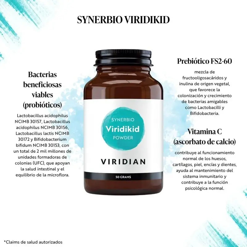Viridian Synerbio Kinder Pulver 50Gr.
