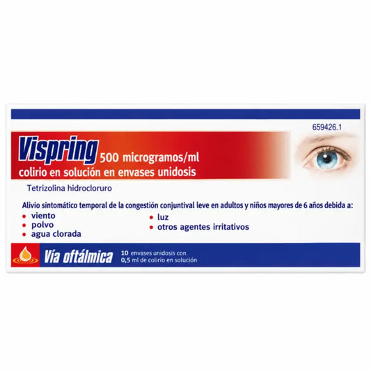 Vispring 0,5 Mg/ ml Augentropfen Lösung 10 Monodosen