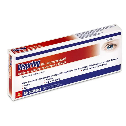 Vispring 0.5 Mg/ ml Eye Drops Solution 10 Monodoses