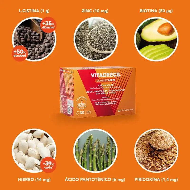 Vitacrecil Complex Forte 30 Portionsbeutel
