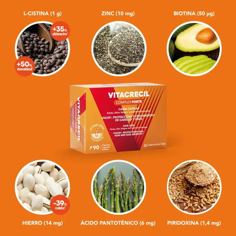 Vitacrecil Complex Forte Kapseln 90 Kapseln