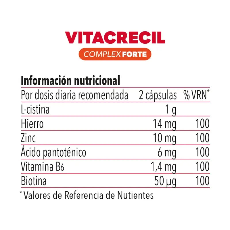 Vitacrecil Complex Forte, Packung 2 x 60 Kapseln