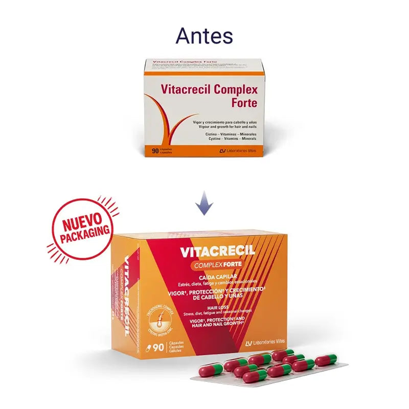 Vitacrecil Complex Forte, Packung 2 x 90 Kapseln