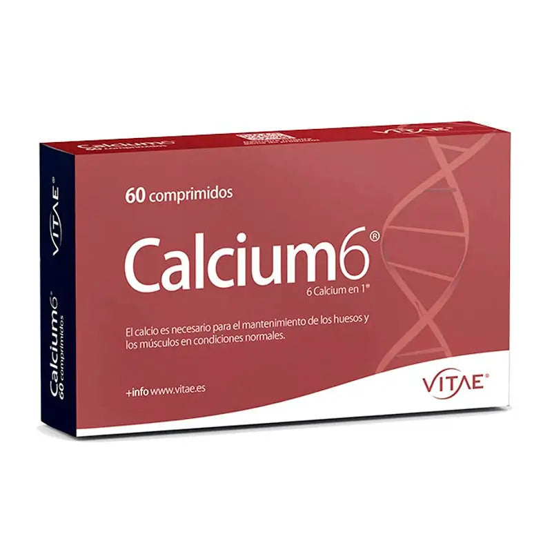 Calcium6 60 tablets – With calcium and vitamin D3