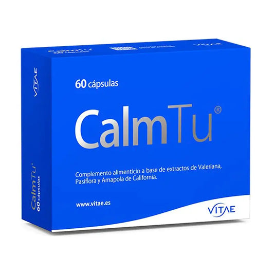 Calm Tu 60 capsules – With valerian, passion flower and California poppy