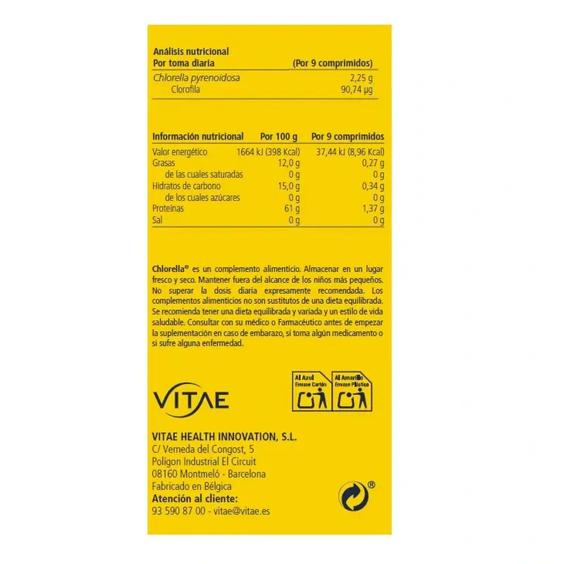 Chlorella 300 Tabletten – Mit Chlorella-Algen