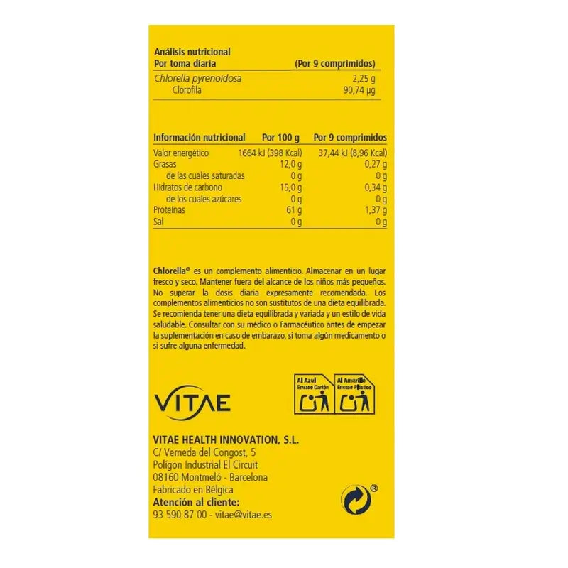 Chlorella 300 Tabletten – Mit Chlorella-Algen