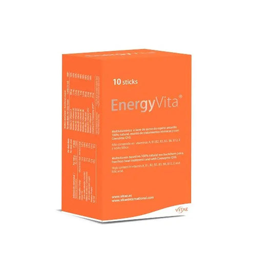 EnergyVita 10 sachets – With vitamins, coenzyme Q10 and sea buckthorn