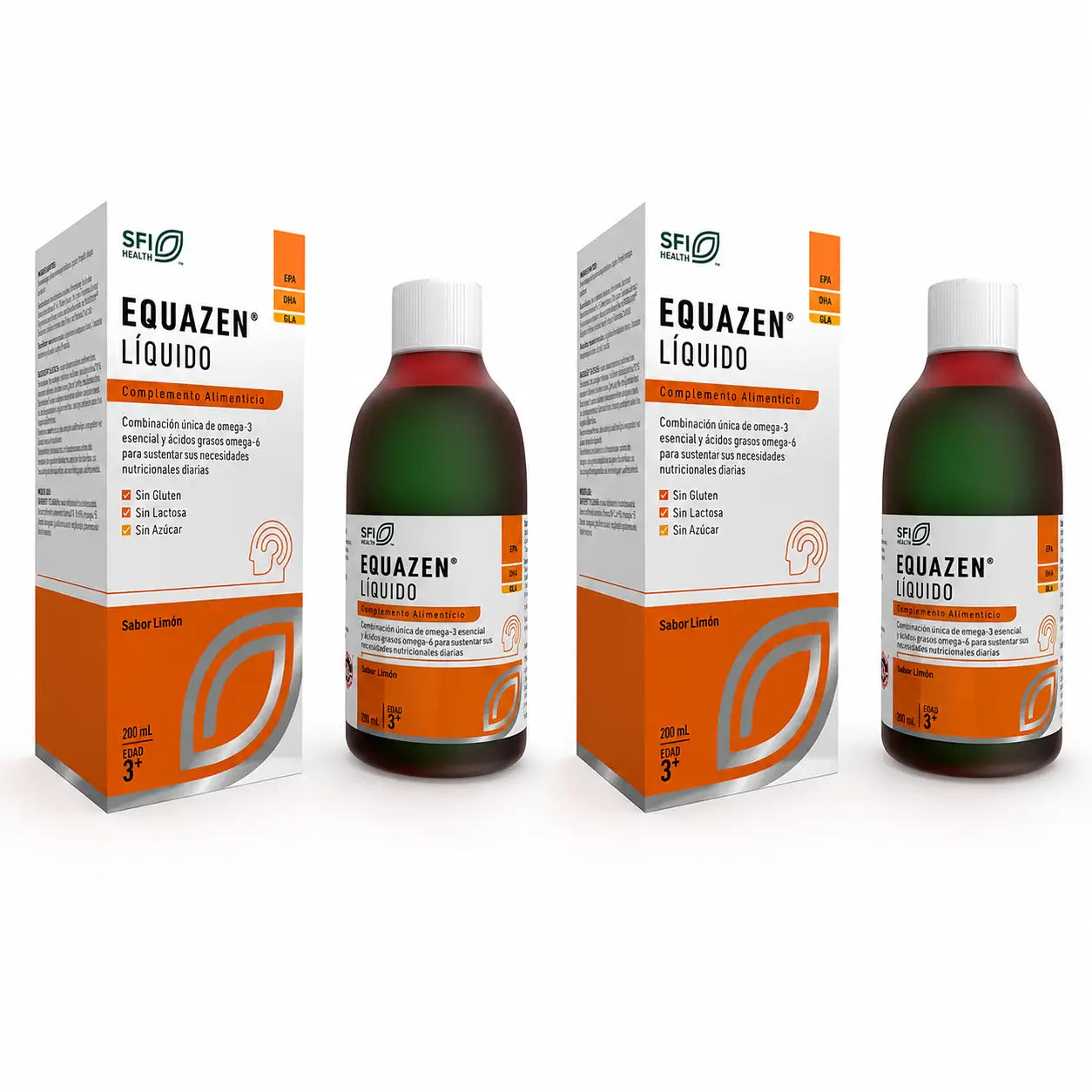 Vitae Health Innovation, S.L. Equazen Flüssig, 200Ml , Packung 2