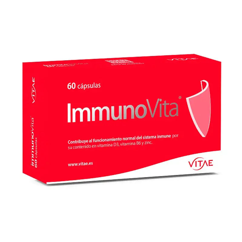 Immunovita 60 capsules – With vitamin D3 and beta-glucans