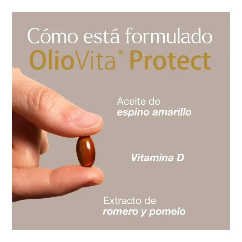 OlioVita Protect 30 Kapseln – Mit Sanddornöl und Vitamin D