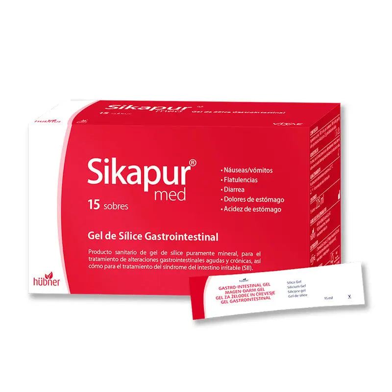 Sikapur Gastro 15 sticks – Mineral silica gel for digestive comfort