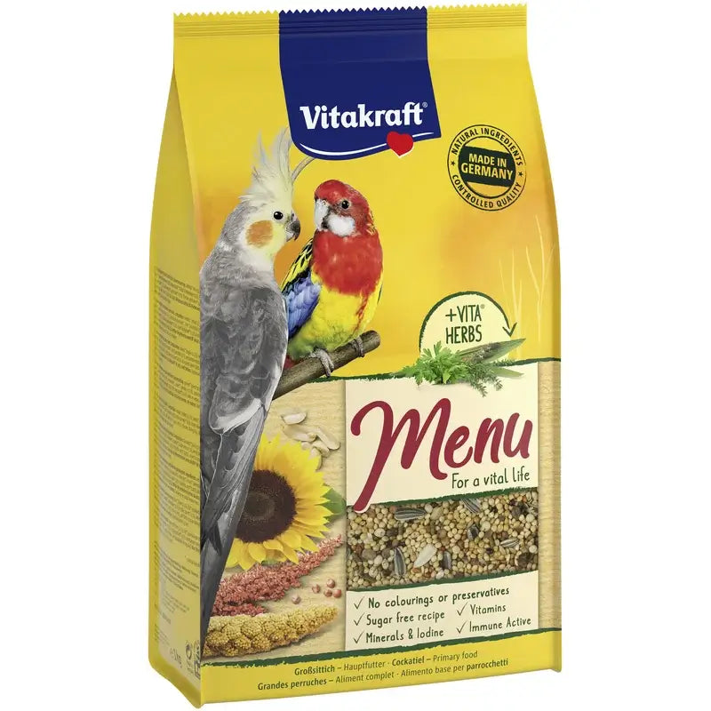Vitakraft Menu Cotorras Premium 1 Kilo