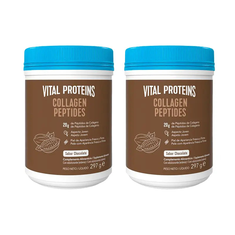 Vital Proteins Duplo Collagen Peptides Chocolate Flavour, 2x 297 g