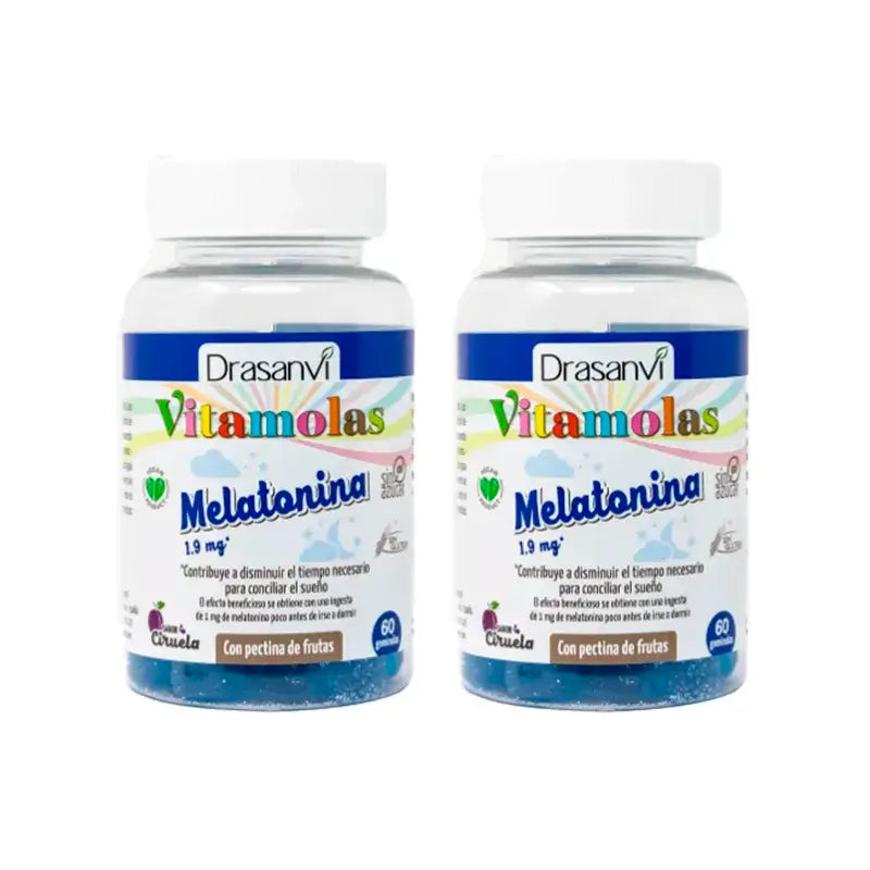 Vitamolas Drasanvi Melatonin, 2X60 Gummis