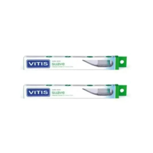 Vitis Soft-Zahnbürste, 2 Stück