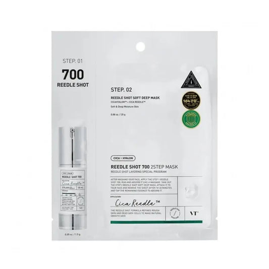 Vt Cosmetics Vt Reedle Shot 700 2-stufige Maske , 21,5 gr
