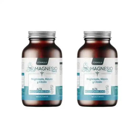 Webotanix Magnesium Dreifach-Formel, 2X60 Kapseln