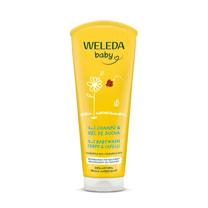 Weleda Baby Shampoo und Duschgel Ringelblume 200 ml