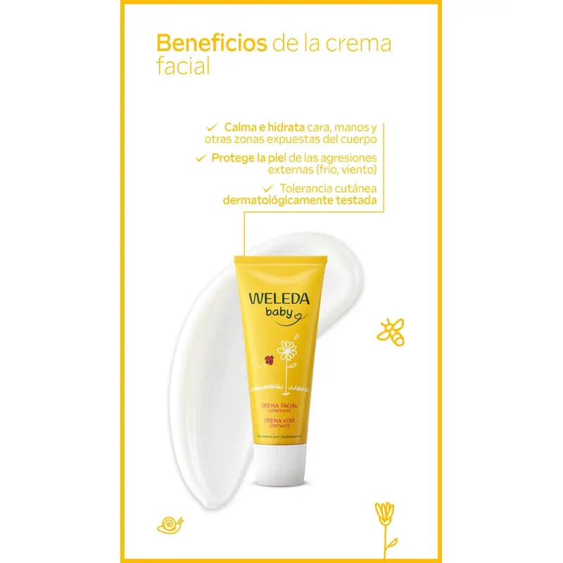 Weleda Baby Calendula Gesichtscreme 50 ml
