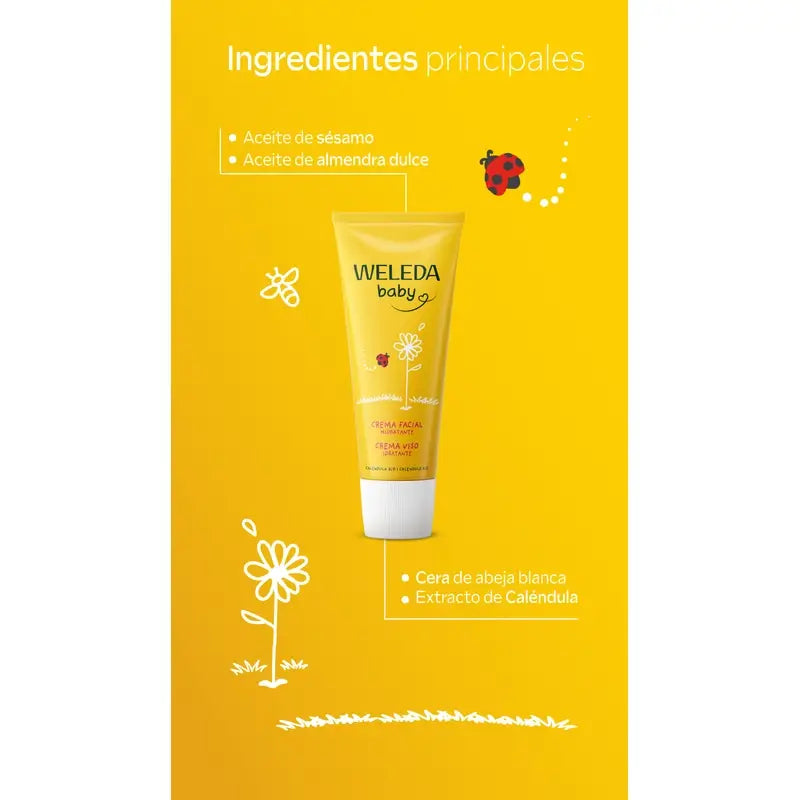 Weleda Baby Calendula Gesichtscreme 50 ml